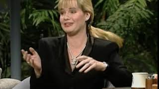 JOHNNY CARSON INTERVIEW BONNIE HUNT Jan 31 1990