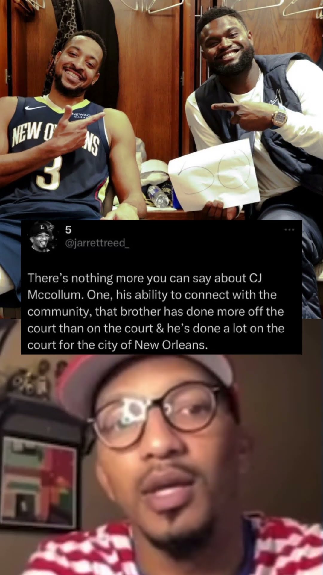 CJ McCollum Drops 50 When The City Of New Orleans Needed It Most ❤️⚜️