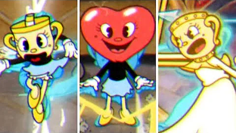 Cuphead DLC - All Ms. Chalice Super Attacks