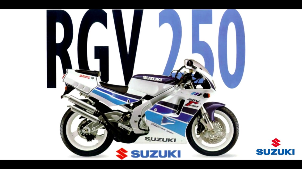 Evolution of Suzuki RGV-RG 250 - YouTube