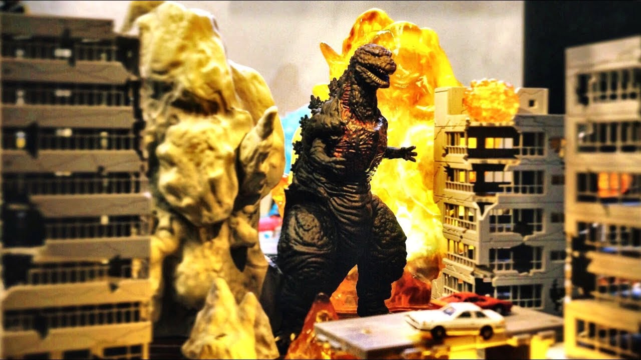 街を簡単に火の海に！ PREZZA 爆発エフェクトで遊んでみた！☆ジオラマ