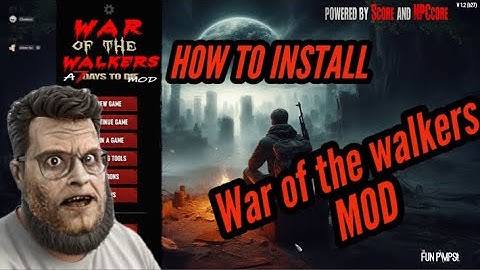 How to install 7 days to die 1.0 War of the walkers MOD (2025 updated)