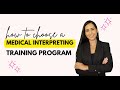 Tips on how to choose a medical interpreter training