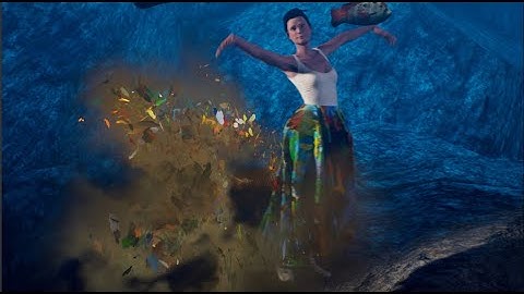 Unreal Engine Niagara Cloth Texture Emission