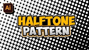 Halftone Pattern in Illustrator - EASY TUTORIAL