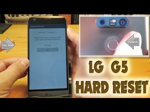 LG G5 Hard Reset (Factory Reset)