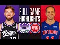 KINGS At PISTONS FULL GAME HIGHLIGHTS January 9 2024 