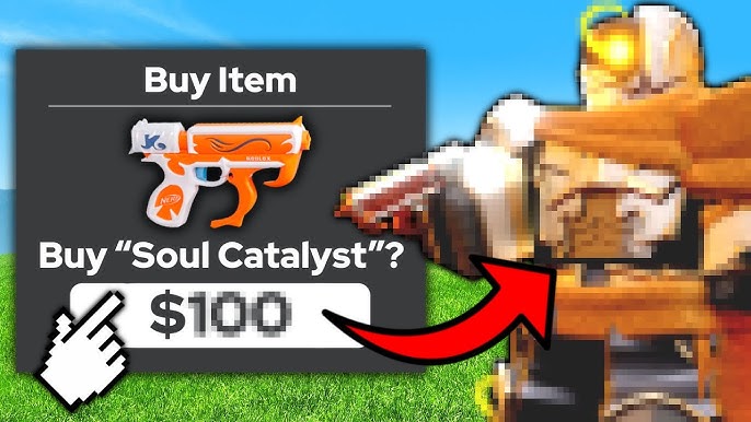 Roblox Hunt & Haul 2023, Arsenal Nerf Soul Catalyst Unboxing