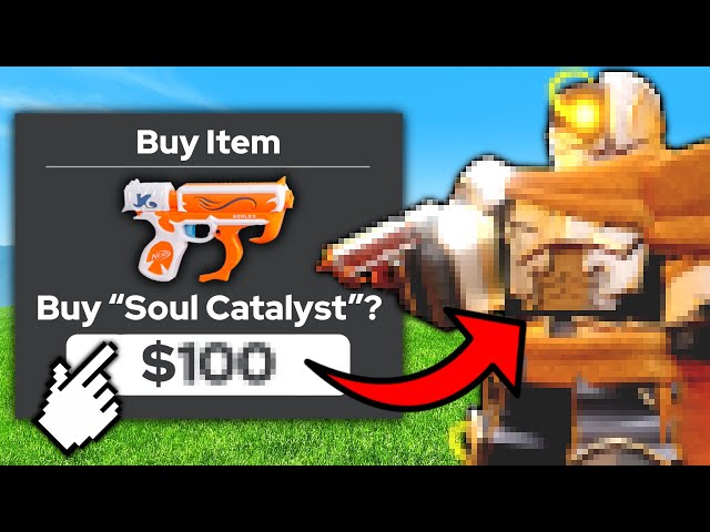 Roblox Hunt & Haul 2023, Arsenal Nerf Soul Catalyst Unboxing