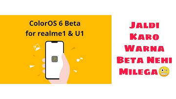 Realme 1 & Realme U1 Android Pie Update with Color Os 6 Beta, Enroll Fast😎