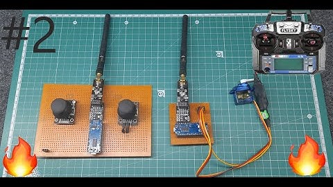 Making a 2400 meters LONG RANGE 8-Channel & Digital Trim Radio Control For RC Models. PART-2