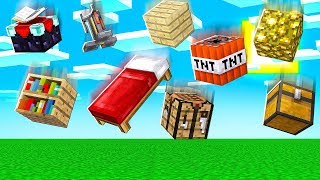 SOPRAVVIVI ALLA PIOGGIA DI BLOCCHI DI MINECRAFT! *AIUTO*