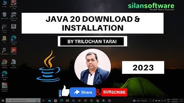 JAVA JDK 20 DOWNLOAD & INSTALLATION on Windows 11 || Silan Software || Pythontpoints.org