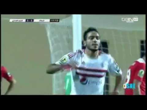 الهدف الاول للزمالك في النجم الساحلي - كهربا