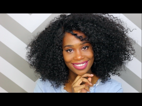 Wig Wednesday!!! How I Afro'd my Brazilian Kinky Curly Hair from