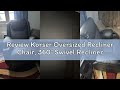 Review Korser Oversized Recliner Chair, 360° Swivel Recliner for Adults,Swivel Rocker Recliner Chair