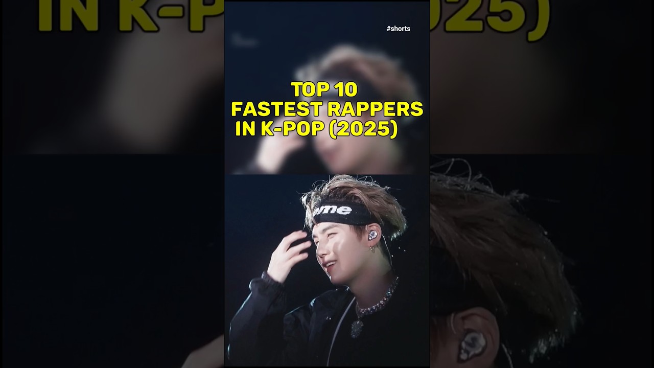 Who you think Fastest Rapper in K-Pop (2025) 😊 