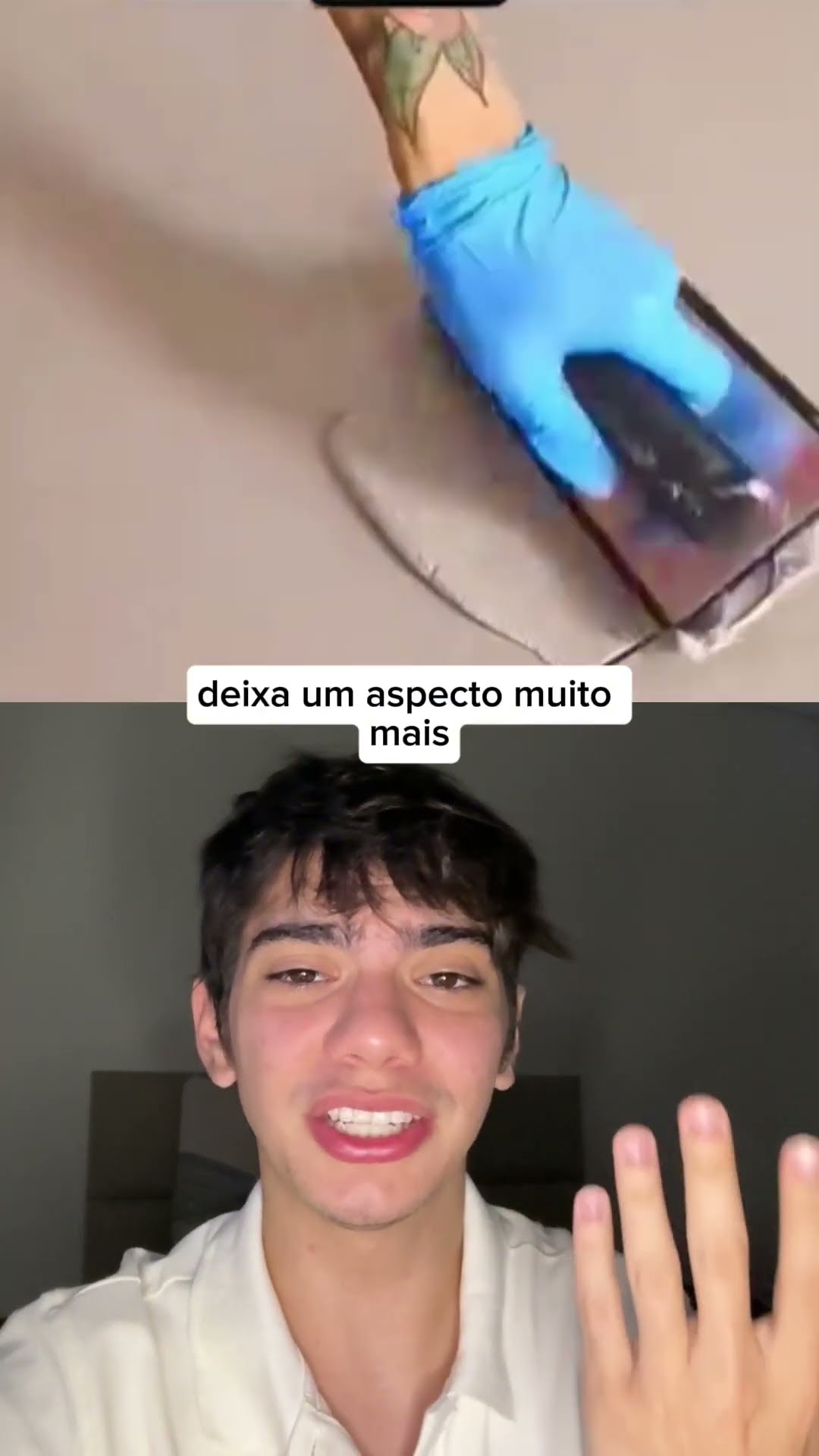 Tendência 2025! ?✨ Rejunte na cor do piso deixa tudo mais elegante e sofisticado! Você usaria?