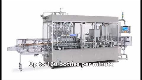 Liquid Filling Capping Stoppering Monoblock Machine FVR