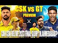     ipl chennai super kings vs gujarat titans preview  csk vs gt  pdoggspeaks