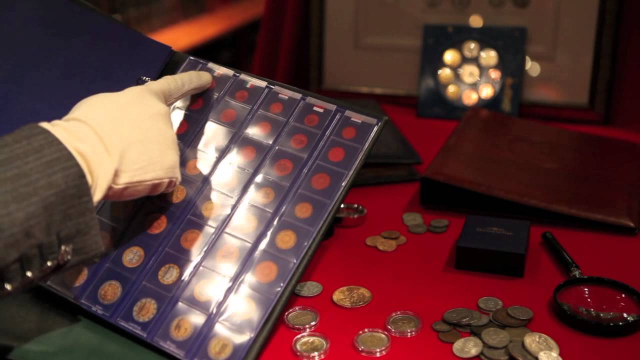 Numismatique collection monnaies médailles rangements