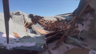 Veteran-owned business helps VFW clean up after roof collapse