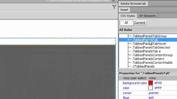 Web Design - Dreamweaver Spry Widgets