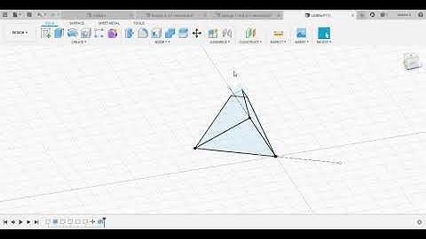 how to make a pyramid and truncated pyramid in fusion 360.