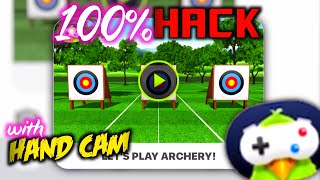 HOW TO ALWAYS WIN ARCHERY IN IMESSAGE GAMES | 100% Working Trick to Win Archery | with hand cam💯 screenshot 1
