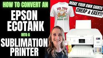 Epson EcoTank: The Best Budget Sublimation Printer