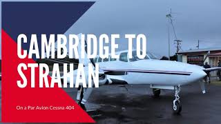 Par Avion/Airlines of Tasmania | Cessna 404 Titan | Full Flight Cambridge to Strahan