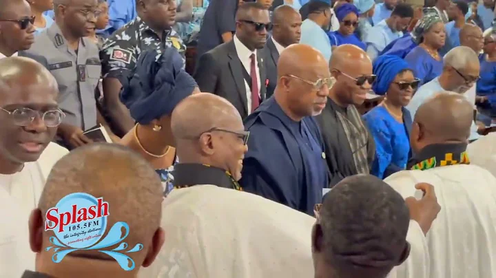 Prof Yemi Osibanjo, Sen Akpabio, Sanwo Olu others witness as Awolowo's grandson, Segun laid to rest