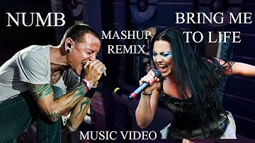 Linkin Park & Evanescence - Numb Life (Official Video) - Mashup Numb & Bring Me To Life