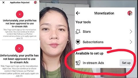 SET UP IN-STREAM ADS SA FACEBOOK.TWO BESES AKONG NA REJECT.TIPS BAGO KA MAG SET UP NG IN-STREAM ADS.