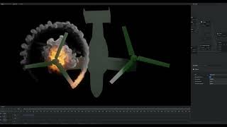 Famous EmberGen Osprey Engine on Fire Real-Time FX Simulation Net Worth