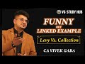 🤣Funny but Linked Example😊 | Levy vs. Collection | CA Vivek Gaba