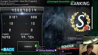 649pp | Avenged Sevenfold - Save Me 99.7% HDHR FC