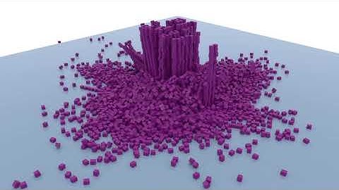 Position based simulation of solids with accurate contact handling