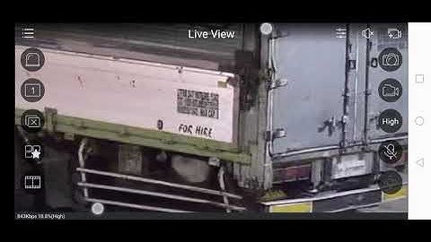 Unv Uniview ipc2128 8mp bullet video (night time)