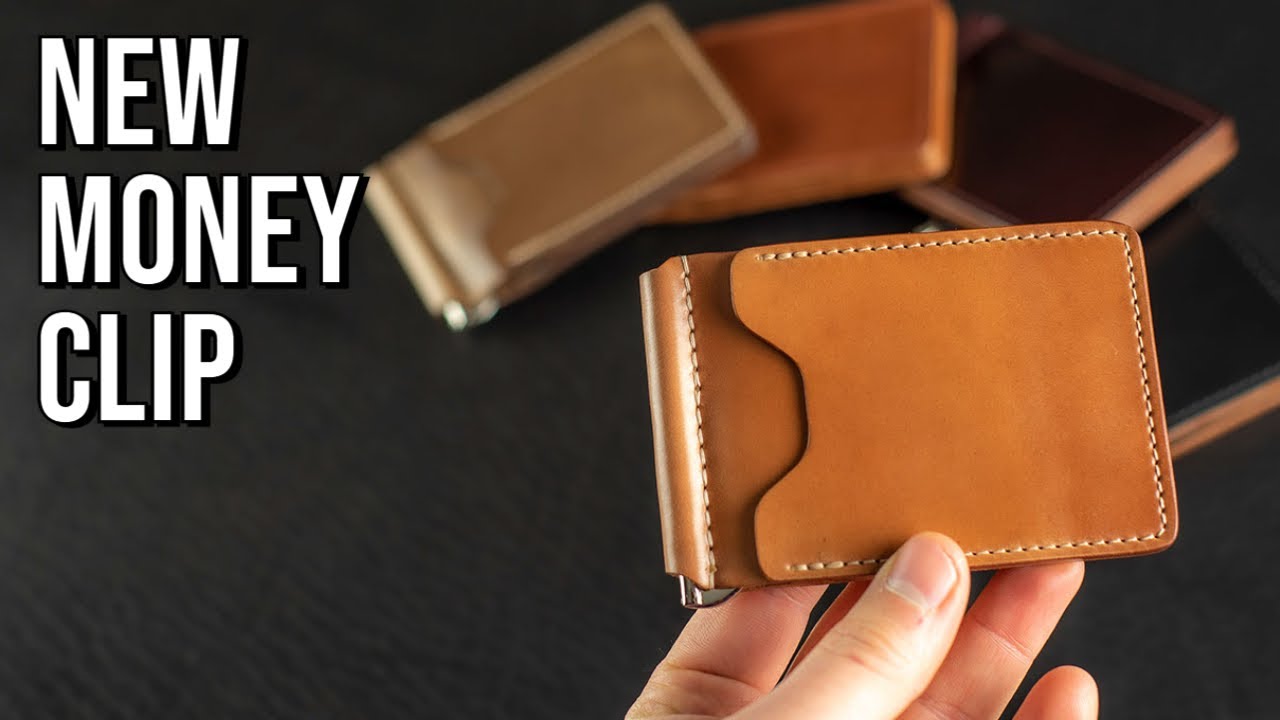 Capone Leather Money Clip - English Tan Horween Dublin