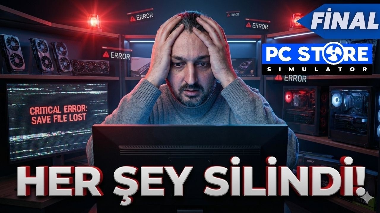 Tam Herşey Yoluna Girdi Zengin Oluyoruz Derken ! | Pc Store Simulator Türkçe FİNAL