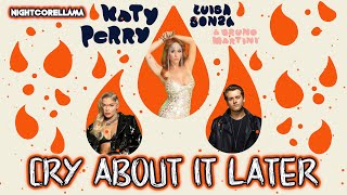 Katy Perry Lusa Sonza Bruno Martini  Cry About It Later s  Nightcore