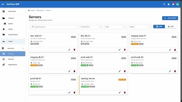 DevFlow ERP 데모영상