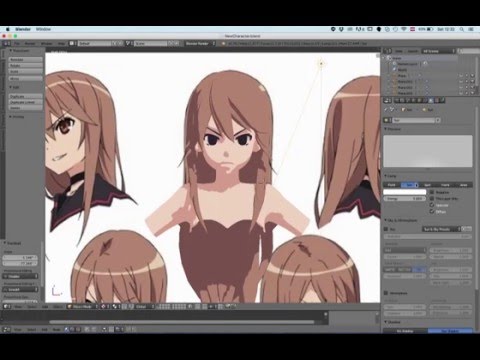 お顔はキャラクターの命 Blenderを使ったアニメ顔モデリング チュートリアル Cg Geeks