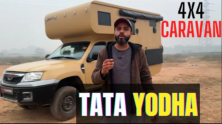 Tata Yodha Caravan🚘 - Off-Roading Home on Wheels
