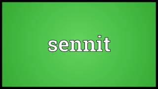 Sennit Meaning