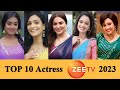 Top 10 actress zee tv 2023  zee tv top 10 actresses  top 10 zee tv actress 2023  tv actresses