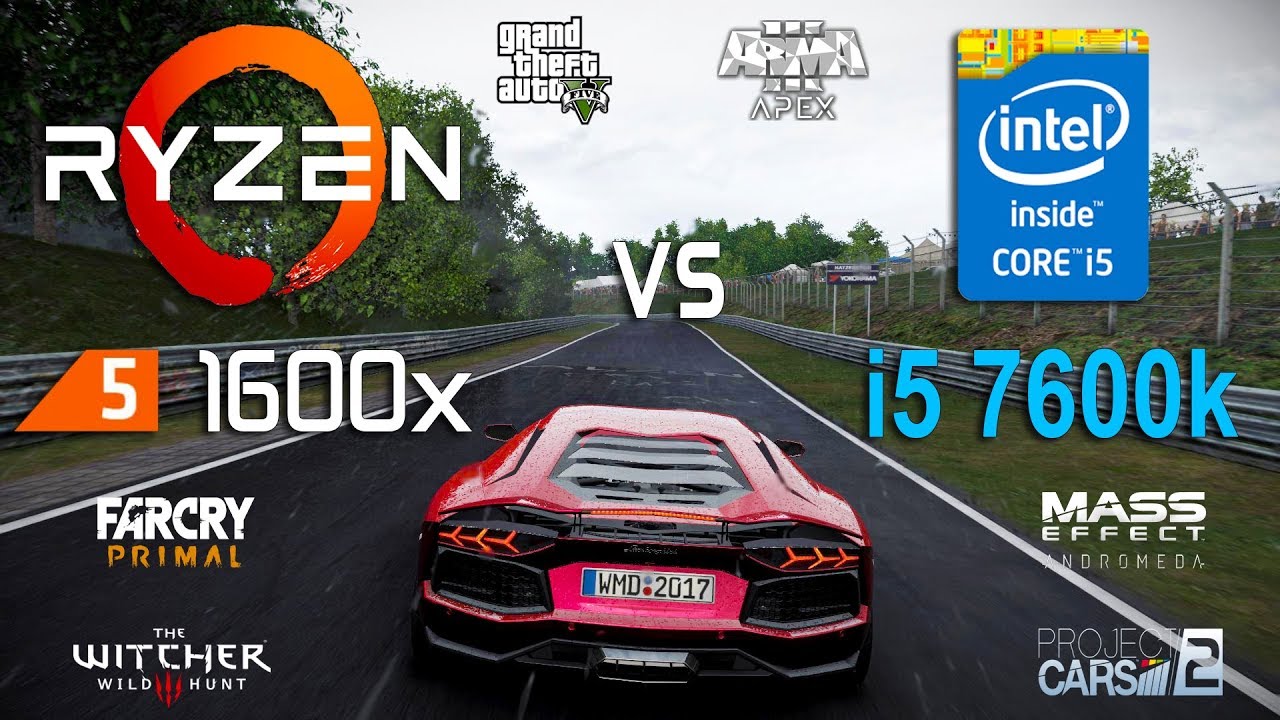 Ryzen 5 7600x vs i5