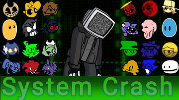 System Crash but every turn a different character sings it (system crash BETADCIU)