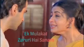 Ek Mulakat Zaruri Hai Sanam - 4k Video Song | | Sanjay: Kapoor, Sushmita Sen | 90s Old Hindi Song.